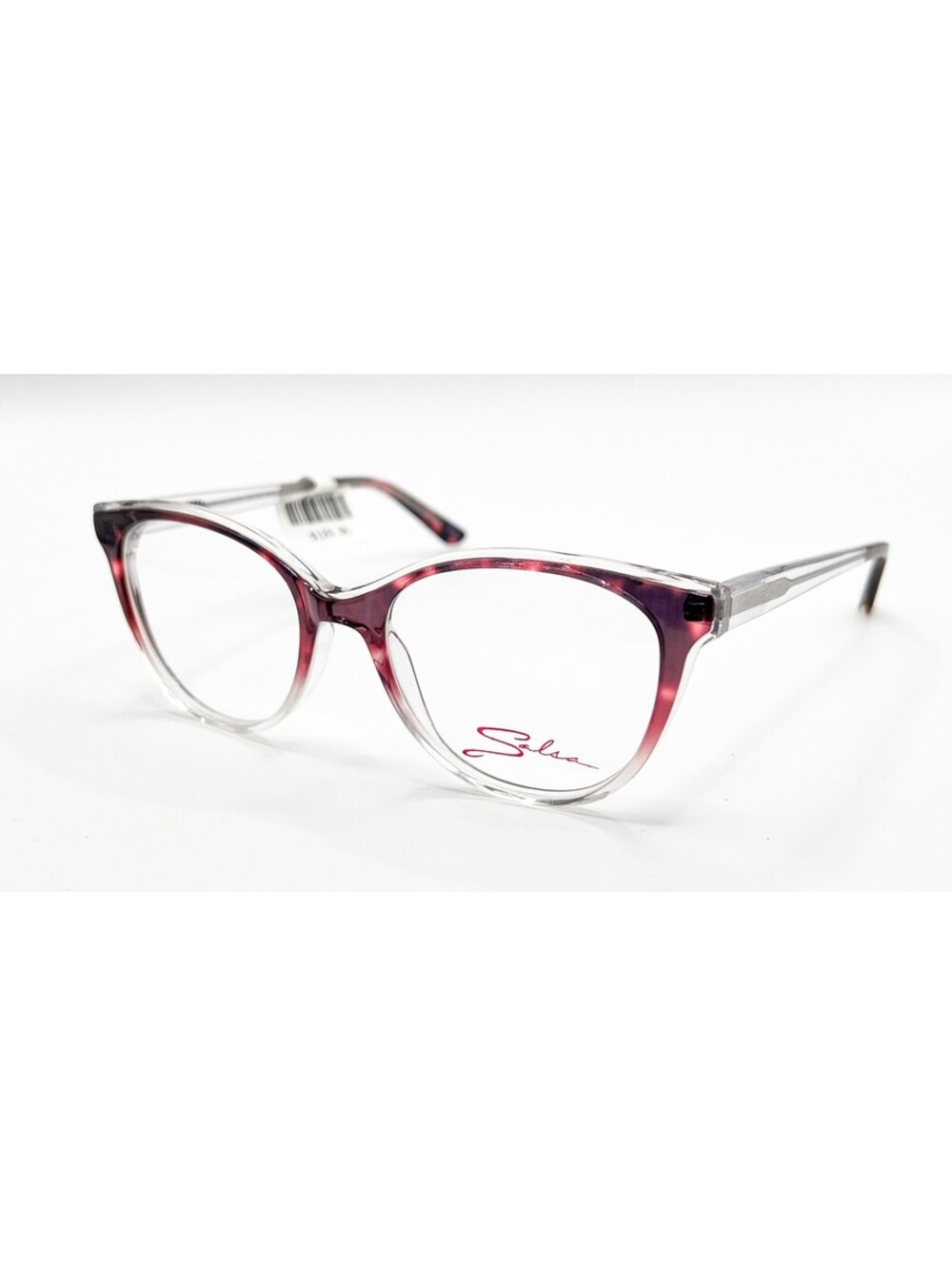 Salsa Sa9002 Pk Pink Clear Tortoise Authentic Eyeglasses 51-17-140